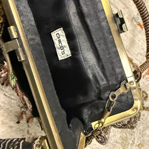 Chicos Embellished Floral Women's Bag - Picture 9 of 11